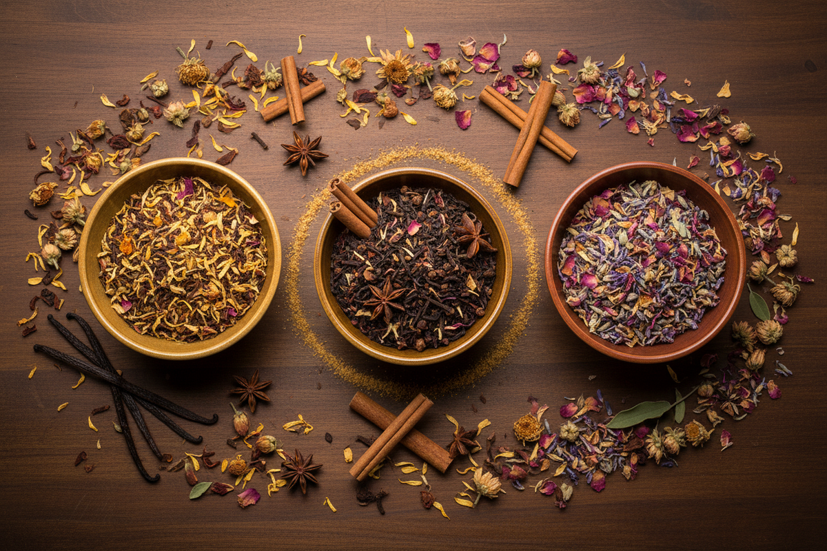 Premium Flavored Tea Hero