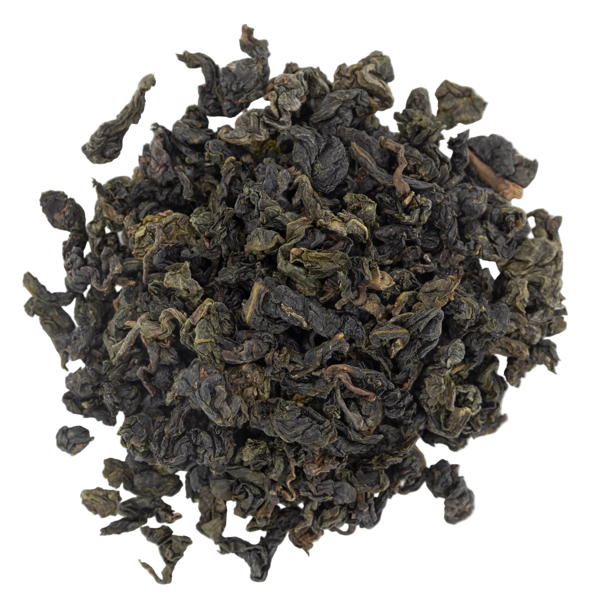 Milky oolong Taiwanese loose leaf tea dry leaves