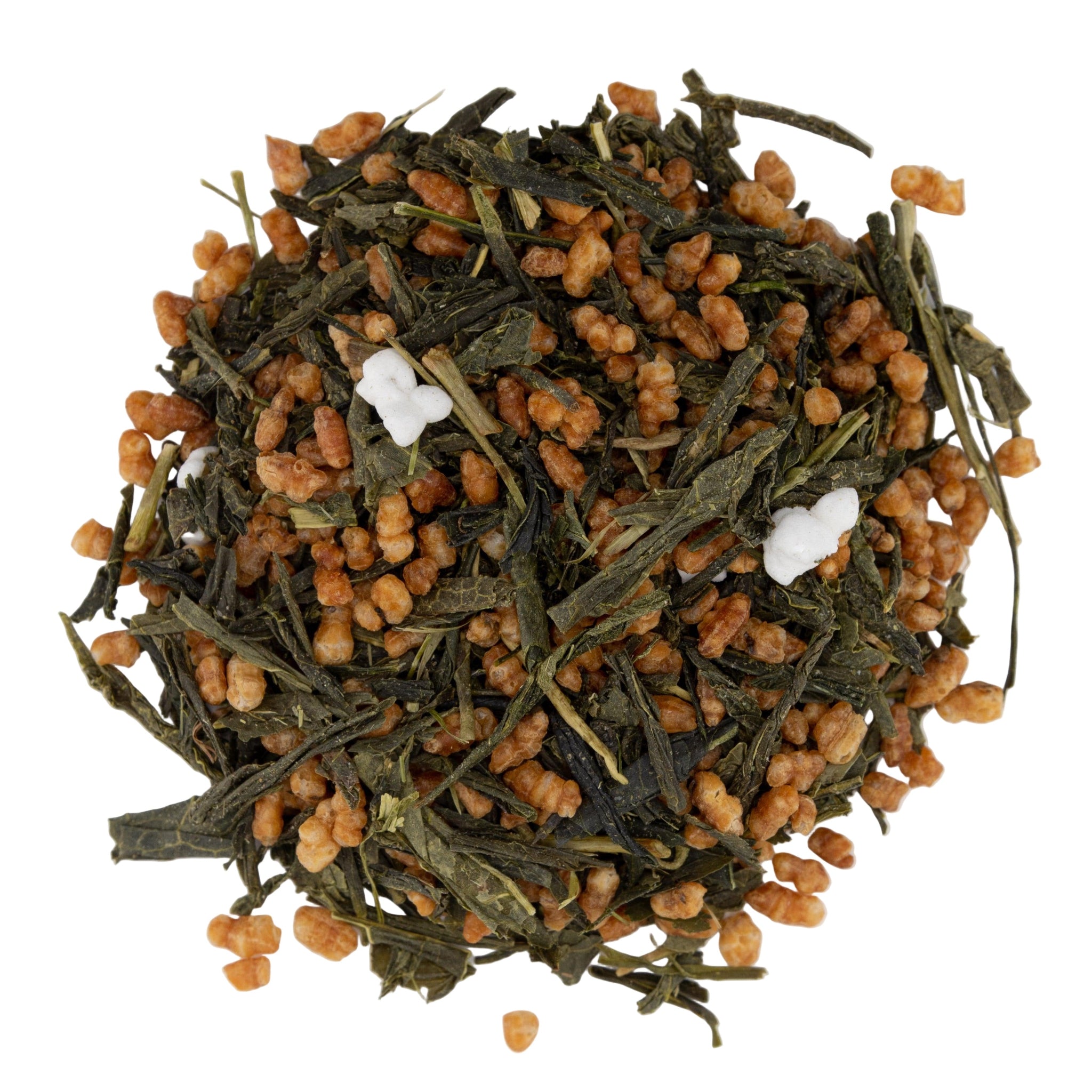 Genmaicha Japanese green tea with roasted brown rice loose leaf