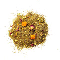 Peach apricot caffeine-free herbal tea loose leaf blend