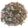 Red rose white tea with rose petals loose leaf