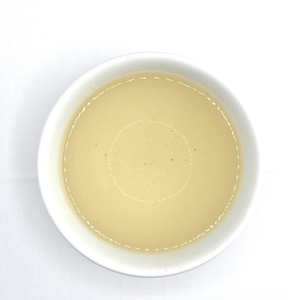 Jasmine Jade oolong tea brewed in a cup